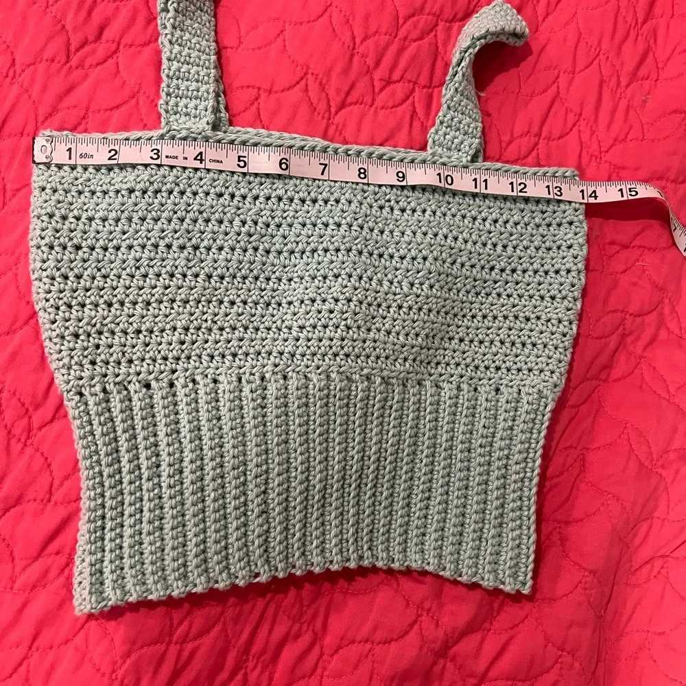 Neck crop top - Picture 3 of 5
